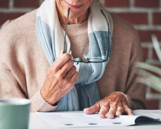 patient choosing medicare advantage plan