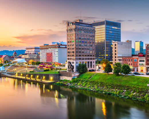 west virginia cityscape