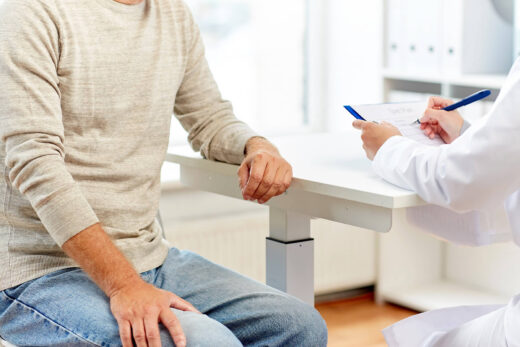 Senior Getting Healthcare